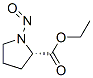 L-Proline, 1-nitroso-, ethyl ester (9CI) Structure