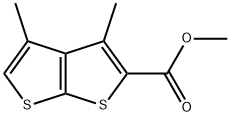 METHYL 3,4-DIMETHYLTHIENO[2,3-B]THIOPHENE-2-CARBOXYLATE Structure