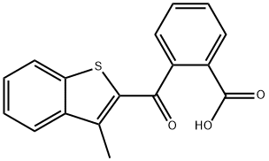 2-[(3-METHYLBENZO[B]THIOPHEN-2-YL)CARBONYL]BENZOIC ACID Structure