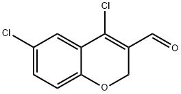 4,6-DICHLORO-2H-BENZOPYRAN-3-CARBOXALDEHYDE Structure