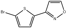 3-(5-BROMO-2-THIENYL)ISOXAZOLE Structure