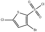 3-BROMO-5-CHLOROTHIOPHENE-2-SULFONYL CHLORIDE Structure