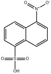 5-nitronaphthalene-1-sulphonic acid Structure