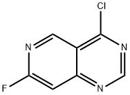 4-chloro-7-fluoro-pyrido[4,3-d]pyrimidine Structure