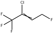 2-Chloro-1,1,1,4-tetrafluoro-2-butene Structure