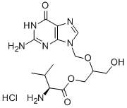 Valganciclovir hydrochloride Structure
