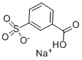 Sodium 3-sulfobenzoate Structure