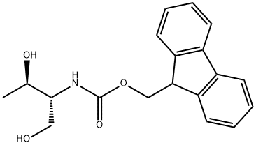 N-Fmoc-L-threonol Structure