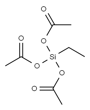(Triacetoxy)ethylsilane Structure