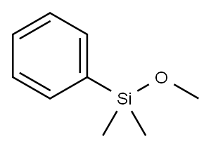 Silane, methoxydimethylphenyl- Structure