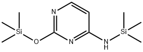 N-(Trimethylsilyl)-2-[(trimethylsilyl)oxy]pyrimidin-4-amine Structure
