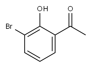 1-(3-BROMO-2-HYDROXYPHENYL)ETHANONE Structure