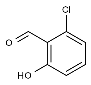 2-CHLORO-6-HYDROXYBENZALDEHYDE Structure