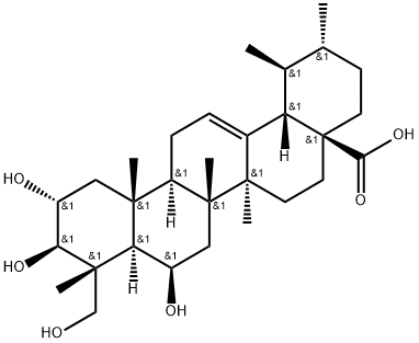 Madecassic acid Structure