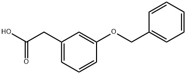 (3-BENZYLOXY-PHENYL)-ACETIC ACID Structure