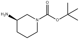 (R)-1-Boc-3-Aminopiperidine Structure