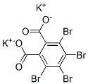 dipotassium 3,4,5,6-tetrabromophthalate Structure