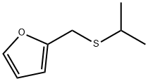 Furfuryl isopropyl sulfide Structure
