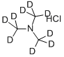TRIMETHYL-D9-AMINE HCL Structure