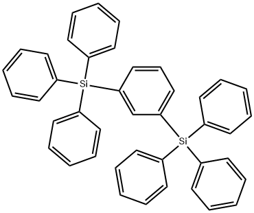 1,3-Bis(triphenylsilyl)benzene Structure