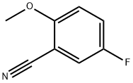 5-FLUORO-2-METHOXYBENZONITRILE Structure