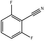 2,6-Difluorobenzonitrile Structure