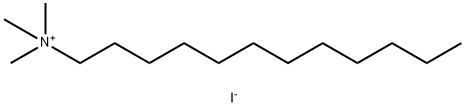 Dodecyltrimethylammonium iodide Structure