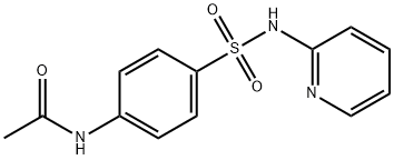 4'-(2-pyridylsulphamoyl)acetanilide  Structure