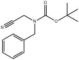 TERT-BUTYL BENZYLCYANOMETHYLCARBAMATE Structure