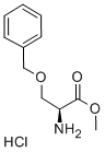 O-BENZYL-L-SERINE METHYL ESTER HYDROCHLORIDE Structure