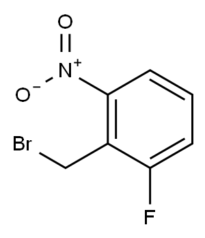 2-FLUORO-6-NITROBENZYL BROMIDE Structure