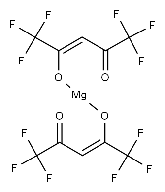 Bis(hexafluoroacetylacetonato)magnesium Structure