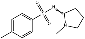 N-(1-Methyl-2-pyrrolidinylidene)-p-toluenesulfonamide Structure