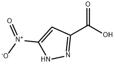 5-Nitro-3-pyrazolecarboxylic acid Structure