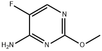 2-Methoxy-5-fluoro-4-aminopyrimidine  Structure