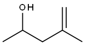 4-METHYL-4-PENTEN-2-OL Structure