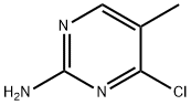 2-Pyrimidinamine, 4-chloro-5-methyl- (9CI) Structure