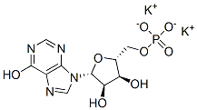 5'-Inosinic acid, dipotassium salt Structure