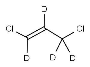 1,3-DICHLOROPROPENE-D4 Structure