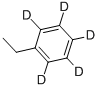 ETHYLBENZENE-2,3,4,5,6-D5 Structure
