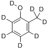 O-CRESOL-D8 Structure