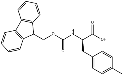 FMOC-D-4-Methylphe Structure