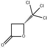 (R)-4-(TRICHLOROMETHYL)-2-OXETANONE Structure