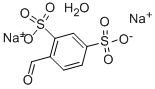 4-FORMYL-1,3-BENZENEDISULFONIC ACID, DIS ODIUM SALT HYDRATE, 97% Structure