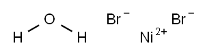 Nickel(ii) bromide hydrate, 98%, for analysis Structure