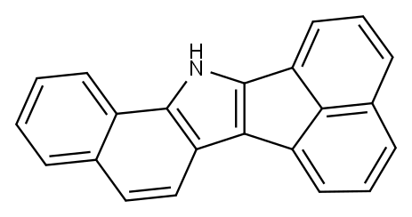 13H-Acenaphtho[1,2-b]benz[g]indole Structure