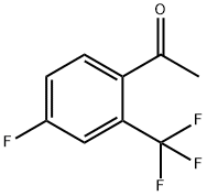 4'-Fluoro-2'-(trifluoromethyl)acetophenone Structure