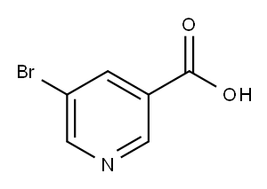 5-Bromonicotinic acid Structure