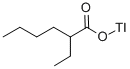 Thallium(I) 2-ethylhexanoate Structure