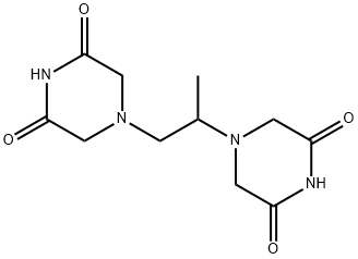 4,4'-propylenebis(piperazine-2,6-dione)  Structure